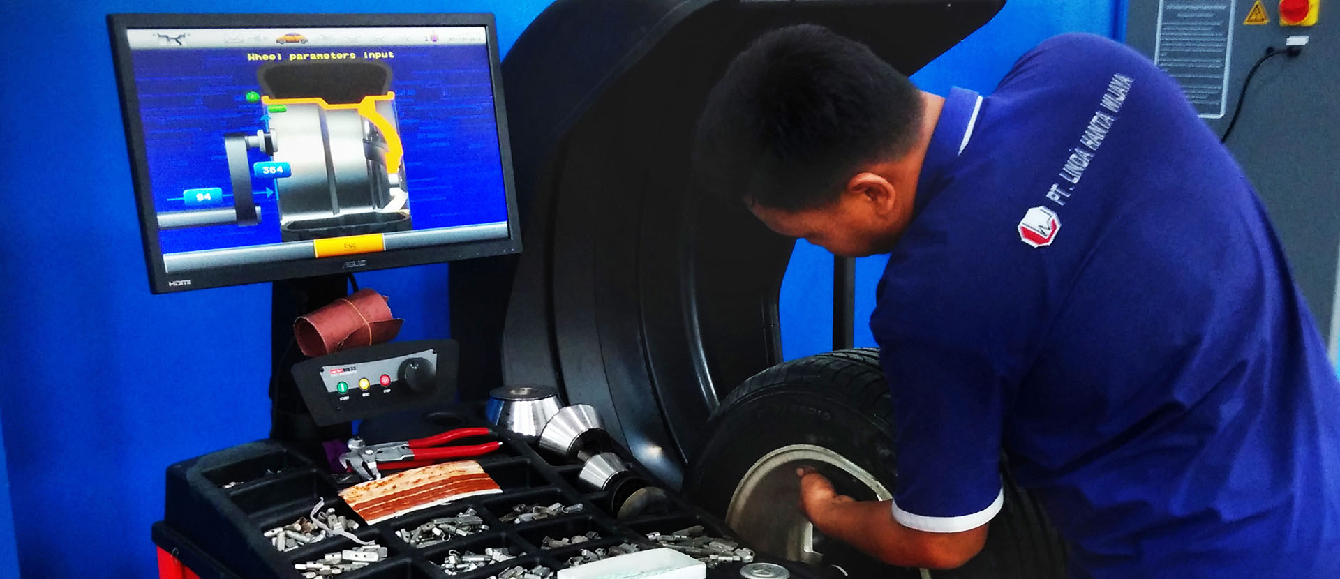 Professional workmanship with good tire knowledge